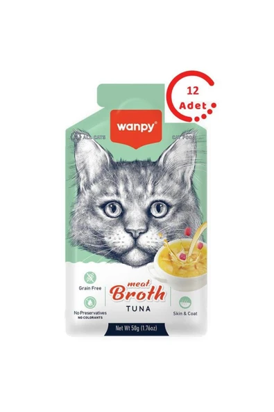 Ton Balıklı Kedi Çorbası 50 Gr x 12 Adet ürün görseli 1