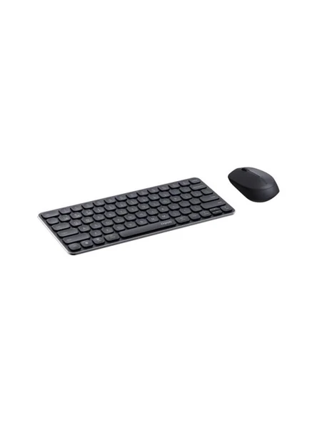 Rapoo Türkçe-Q Kablosuz Klavye Mouse Set,Alüminyum Ultra İnce Klavye,2400 DPI Optik Mouse , 9010M ürün görseli 1