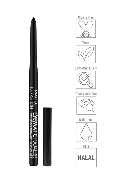 Pastel Kajal Eyeliner - Eyematic Kajal Pen Black No: 10 ürün görseli 1