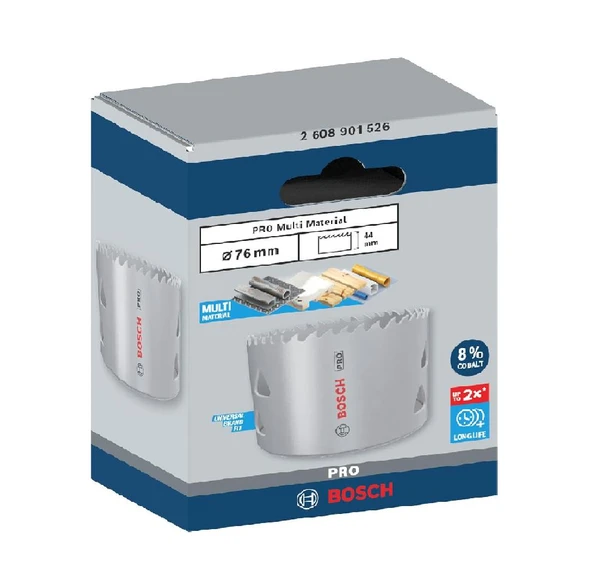 Bosch Pro Multi Material Delik Açma Testeresi 76mm - Resim 3
