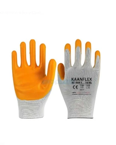 Kaanflex Sarı Nitril İş Eldiveni KF-444-Y ürün görseli 1