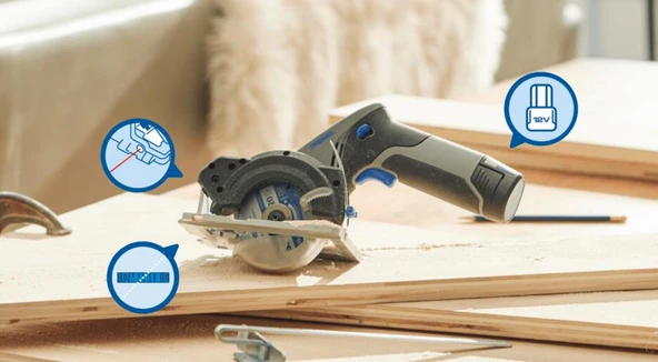 Dremel CS12V-S1 12v Kompakt Testere - Resim 4