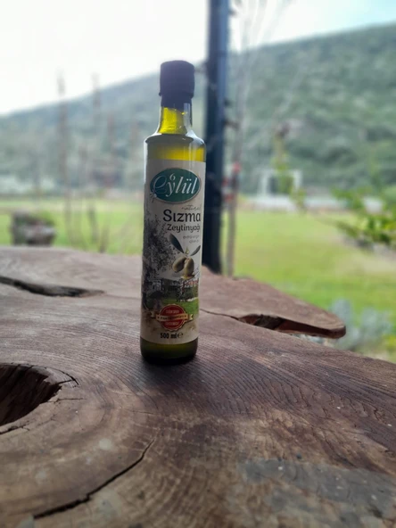 Erken Hasat Naturel Sızma Zeytinyağı(Soğuk Sıkım)500ml-0.2 Asit(Memecik-Yeni Hasat) ürün görseli 1