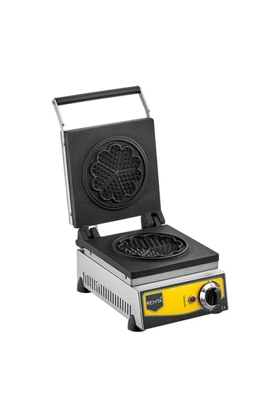 Remta Tekli Çiçek Model Waffle Makinesi, 16 Cm, Elektrikli W11 ürün görseli 1