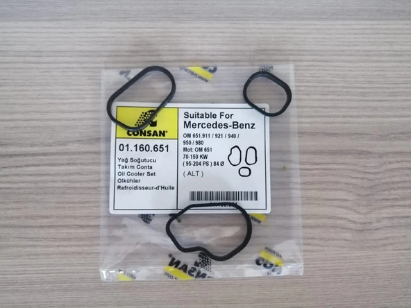 YAĞ SOĞUTUCU TAKIM CONTASI ALT SPRİNTER OM651 ürün görseli 1