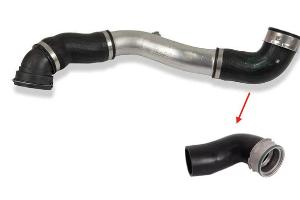 BMW 3.25 D / 3.30 D / 3.30 XD / 3.35 D  E90 / E91 /E92  TURBO HORTUMU / METAL PARÇA HARİÇ ürün görseli 1