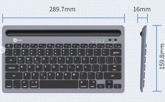 Lenovo Lecoo BK100 TKL Kablosuz Klavye - Resim 5