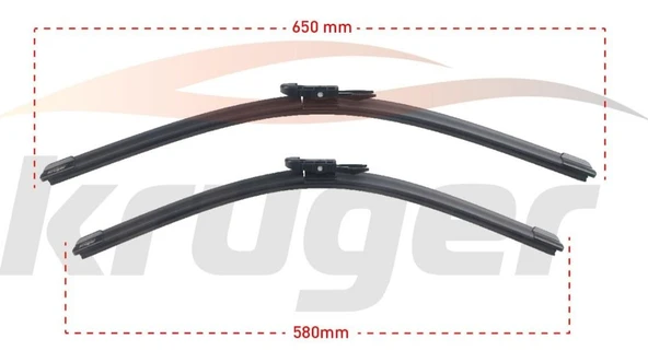 ARAC BAZLI SILECEK SETI 650-580mm MERCEDES SERISI A -169 / SERISI B -245 / VANEO -414 A1698200245 ürün görseli 1