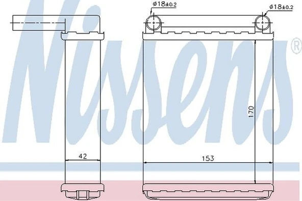 KALORİFER RADYATÖRÜ SPRİNTER 95-00 5133426AA ürün görseli 1
