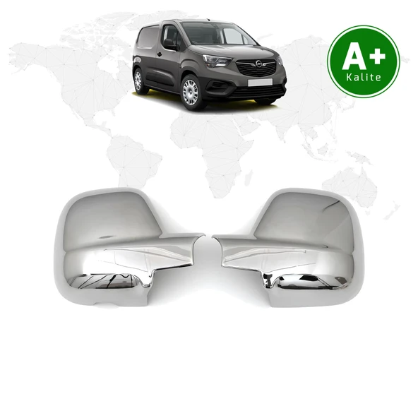 Opel Combo Panelvan Krom Ayna Kapağı 2019 Model ve Sonrası ürün görseli 1