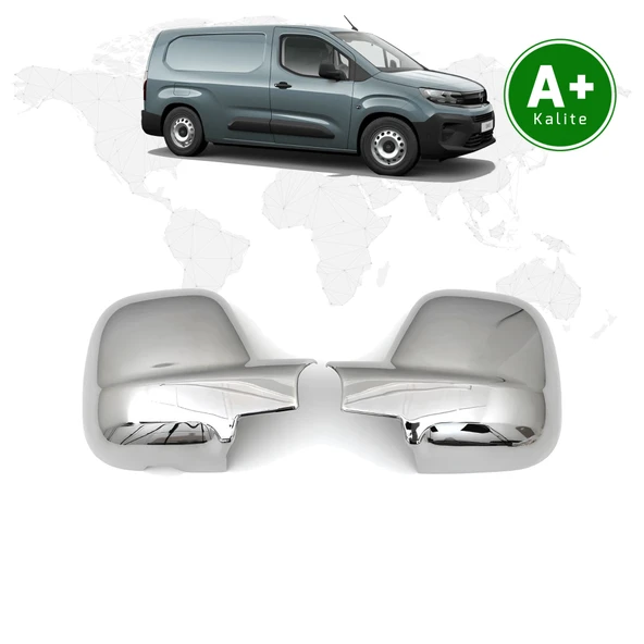 Opel Combo Panelvan Krom Ayna Kapağı 2024 Model ve Sonrası ürün görseli 1