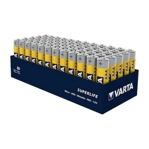 Varta Superlife 60'lı AAA İnce Kalem Pil ürün görseli 1