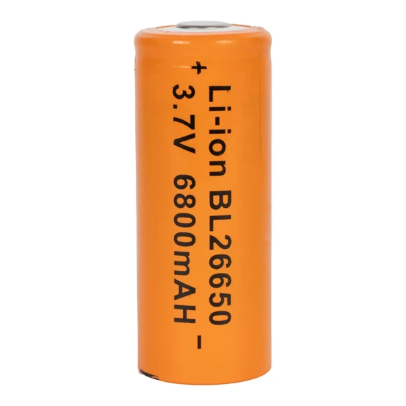 Greyder BL26650 3.7V 6800 mAh Li-ion Yüksek Kapasite Şarjlı Pil ürün görseli 1