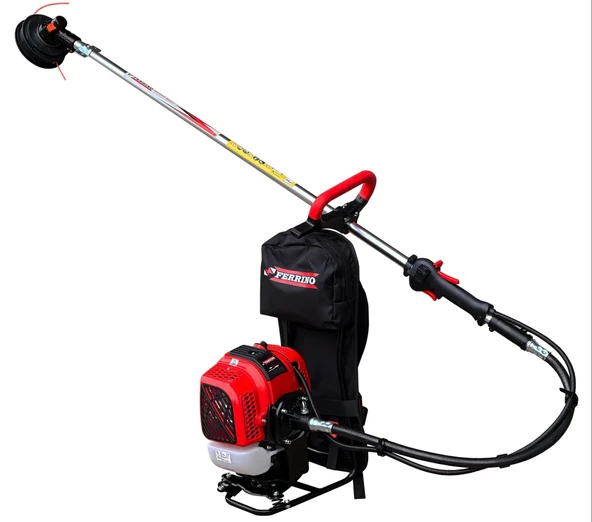 Ferrino 555SX Easy Marşlı Benzinli Motorlu Sırt Tırpanı 2.8Hp ürün görseli 1