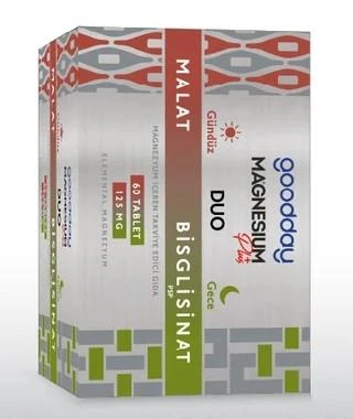 Goodday Magnesium Plus Duo 60 Tablet ürün görseli 1