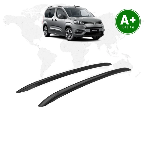 Toyota Proace City OEM Tip Tavan Çıtası Kısa Şasi 2019 Model Ve Sonrası ürün görseli 1
