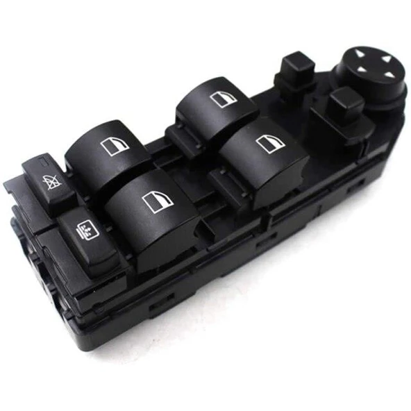 BMW AYNA AYAR VE CAM ACMA ANAHTARI GRUP 4 PIN COCUK CAM KILITLI KATLANIR AYNA  5 SERISI (E60) - (E61) 2003-2010 61316951919 ürün görseli 1