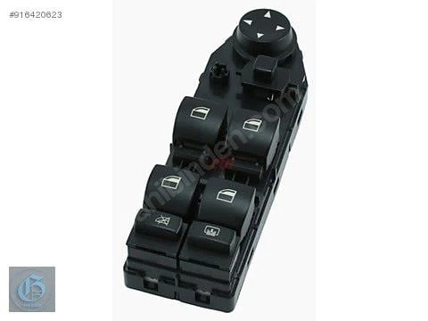 BMW AYNA AYAR VE CAM ACMA ANAHTARI GRUP 4 PIN COCUK CAM KILITLI  5 SERISI (E60) - (E61) 2003-2010 ürün görseli 1