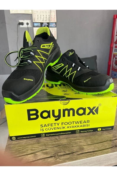 Baymax Golden Armor Air Max Bagcıklı Iş Güvenlik Ayakkabısı ürün görseli 1