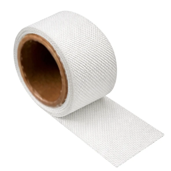 Takviyeli Lifli 2 metre En: 10 cm Kalınlık: 3 mm Cam Elyaf Ekzoz Sargı Bezi Isı Yalıtım Yanmaz Bant ürün görseli 1
