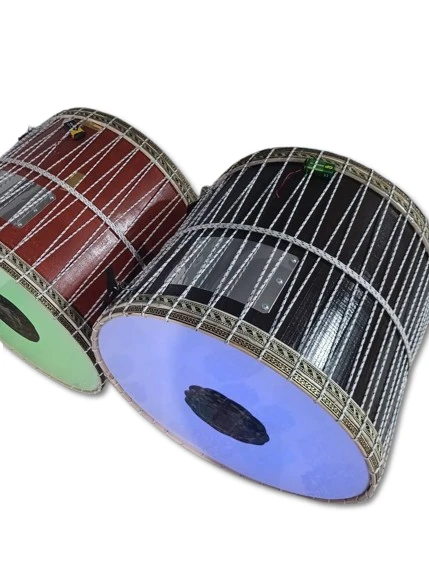 eker percussion ışıkllı asma davul ürün görseli 1