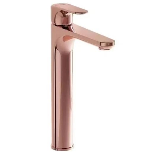 Vitra Root Round Soft Bakır Yüksek Lavabo Bataryası A4270729 ürün görseli 1