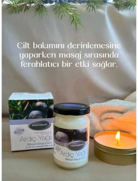 Mecitefendi Ardıç Yağlı Masaj Kremi 90 Ml - Resim 3