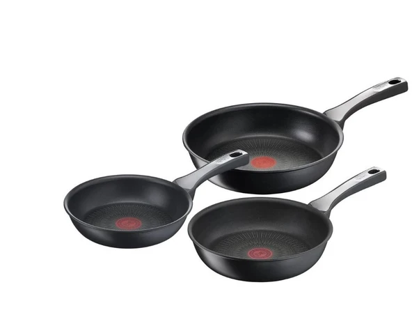 Tefal Titanyum 6x Unlimitedone Indüksiyon Tabanlı 3'lü Tava Seti - 20/24/28 Cm ürün görseli 1