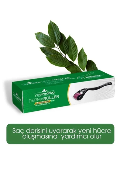 Dermaroller- Saç Için Özel Dermaroller- Serumun Etkisini Artırmaya Yardımcı- Ergonomik ürün görseli 1