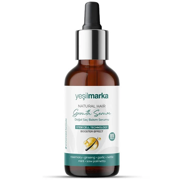Doğal Saç Serumu - Saç Çıkaran - Saç Dökülmesine Karşı Serum 50ml ürün görseli 1