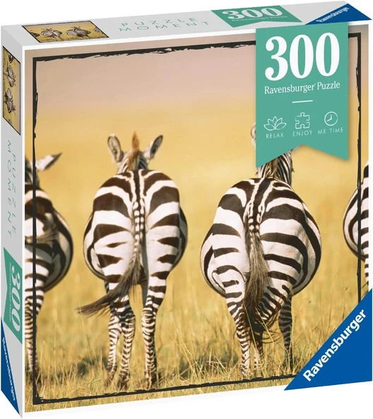 Ravensburger  Zebra Puzzle 300 Parça ürün görseli 1