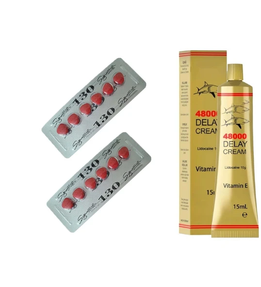 1 Kutu Deadly shark power 48000 Etkili ozel krem+Orjinal kirmizi Cobra 130MG 6'lı x 2 Dizi Kobra vücut geliştirme takviye ve enerji takviyesi Tablet ürün görseli 1