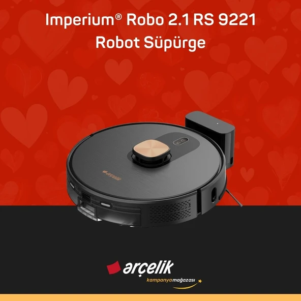 ARÇELİK Imperium® Robo 2.1 RS 9221 Robot Süpürge - Resim 4