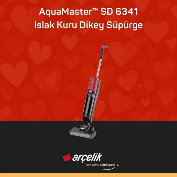 ARÇELİK AquaMaster™ SD 6341 Islak Kuru Dikey Süpürge - Resim 3