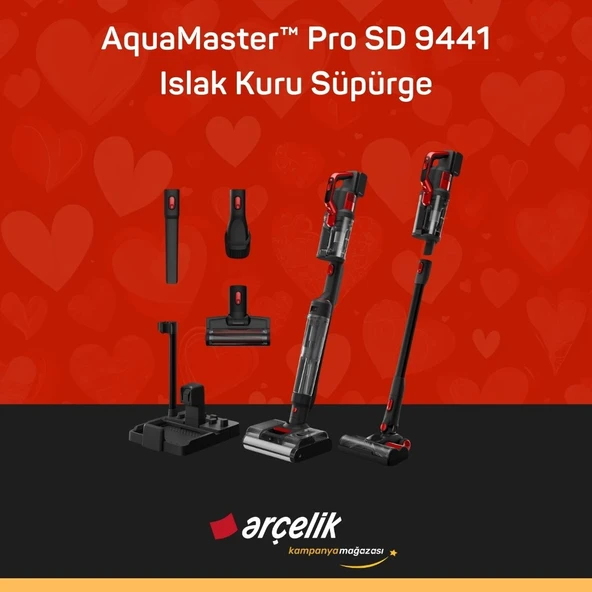 ARÇELİK AquaMaster™ Pro SD 9441 Islak Kuru Süpürge - Resim 3