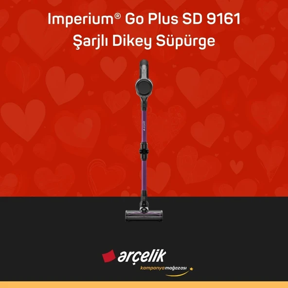ARÇELİK Imperium® Go Plus SD 9161 Şarjlı Dikey Süpürge - Resim 3