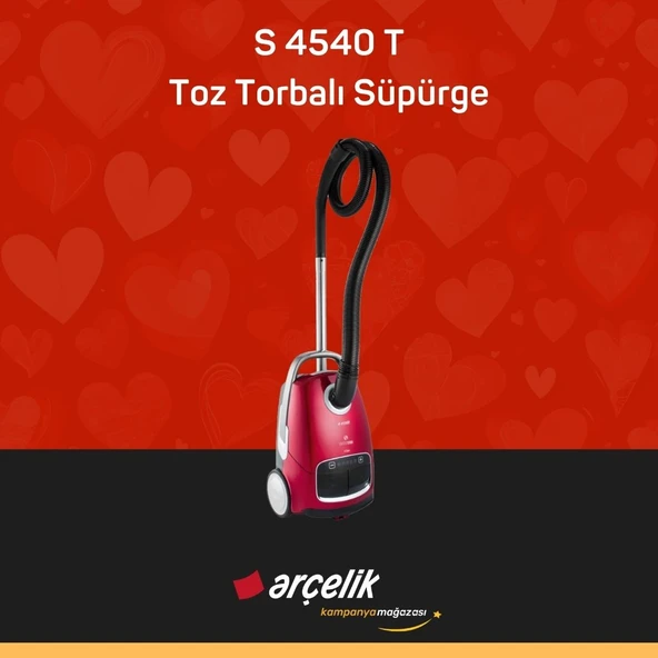 ARÇELİK S 4540 T Toz Torbalı Toz Torbalı Süpürge ürün görseli 1