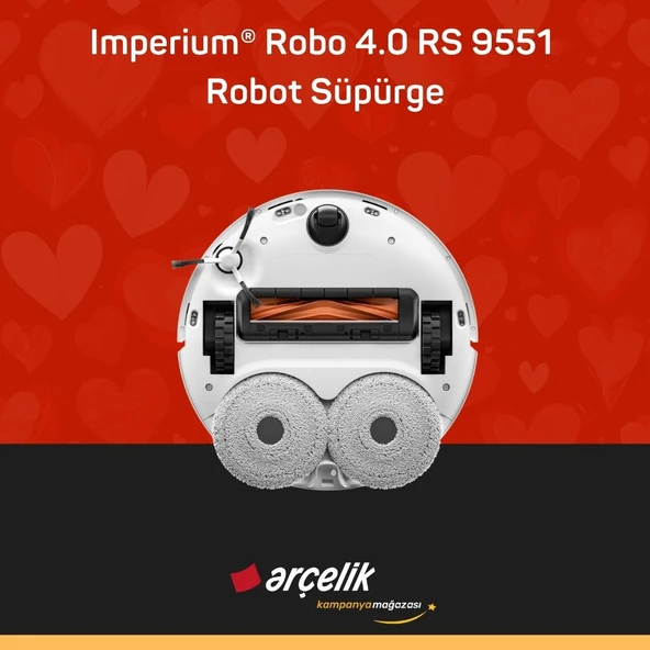 ARÇELİK Imperium® Robo 4.0 RS 9551 Robot Süpürge - Resim 6