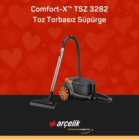 ARÇELİK Comfort-X™ TSZ 3282 Toz Torbasız Süpürge ürün görseli 1