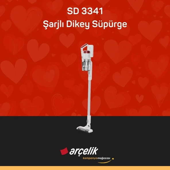 ARÇELİK SD 3341 Şarjlı Dikey Süpürge - Resim 2