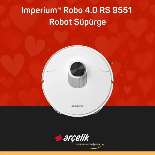 ARÇELİK Imperium® Robo 4.0 RS 9551 Robot Süpürge - Resim 7