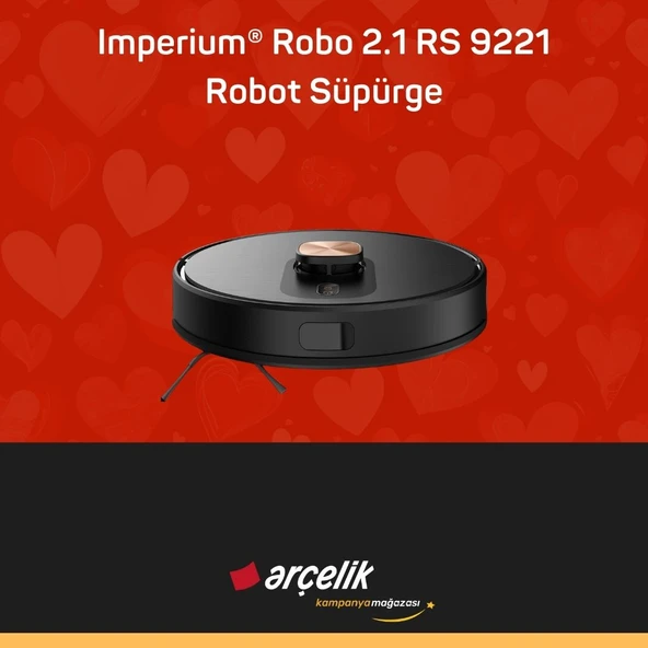 ARÇELİK Imperium® Robo 2.1 RS 9221 Robot Süpürge - Resim 2