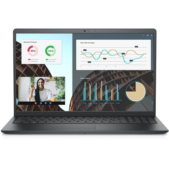 Dell Vostro 3530 Intel Core i7-1355U 16GB 1tb SSD 15.6" 120Hz Ubuntu N1601PVNB3530_U Taşınabilir Bilgisayar ürün görseli 1
