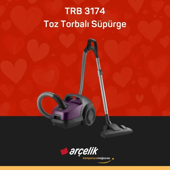 ARÇELİK TRB 3174 Toz Torbalı Süpürge ürün görseli 1