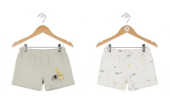 Erkek Çocuk Zürafa 2'li Boxer ELM-B-107 ürün görseli 1