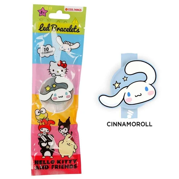 Cool Things Hello Kitty And Friends LED Işıklı Figürlü Bileklik - Stokta Olan Gönderilir - Resim 8