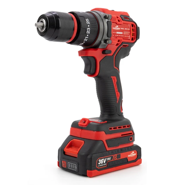 DAWREEK 10mm Red Kömürsüz Vidalama - Resim 3