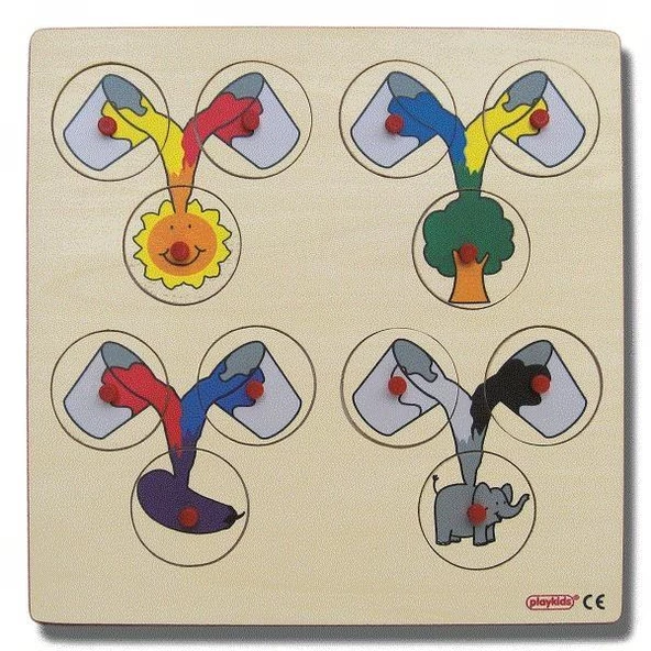 RENK KARIŞTIRMA PUZZLE (30x30 cm) ürün görseli 1
