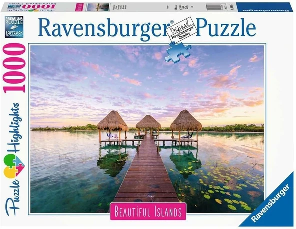 Ravensburger Tropik Adalar Puzzle 1000 Parça ürün görseli 1