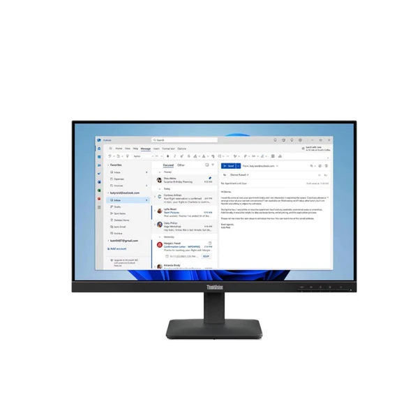 23.8 LENOVO THINKVISION S24-4e 64B5KAT1TK FHD IPS ürün görseli 1